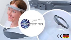 PROTEC3D Face cover shield